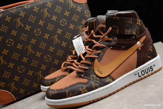 1 O-W AQ0818-158 CASE) AQ0818-158 -LouiV AIR (WITH JORDAN 0228